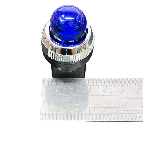Auspicious Pilot Lamp 25mm Neon Light 220V BLUE
