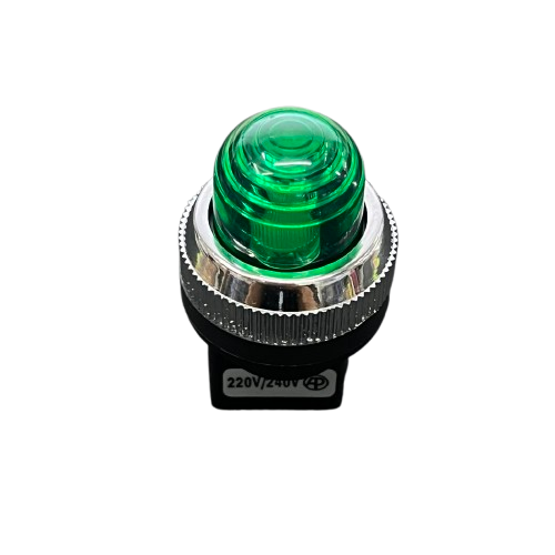 Auspicious Pilot Lamp 25mm Neon Light 220V GREEN
