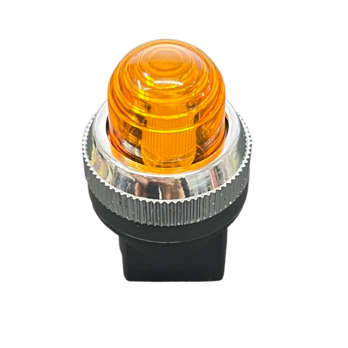 Auspicious Pilot Lamp 25mm Neon Light 220V YELLOW