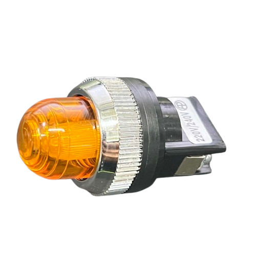 Auspicious Pilot Lamp 25mm Neon Light 220V YELLOW