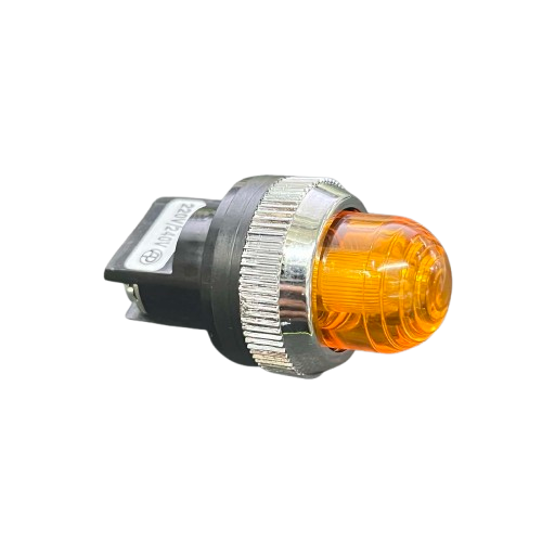 Auspicious Pilot Lamp 25mm Neon Light 220V YELLOW