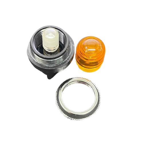 Auspicious Pilot Lamp 25mm Neon Light 220V YELLOW