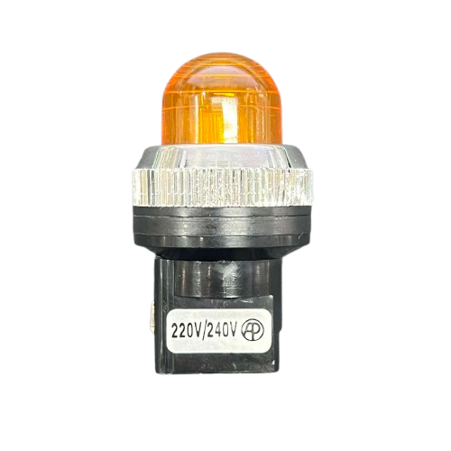 Auspicious Pilot Lamp 25mm Neon Light 220V YELLOW