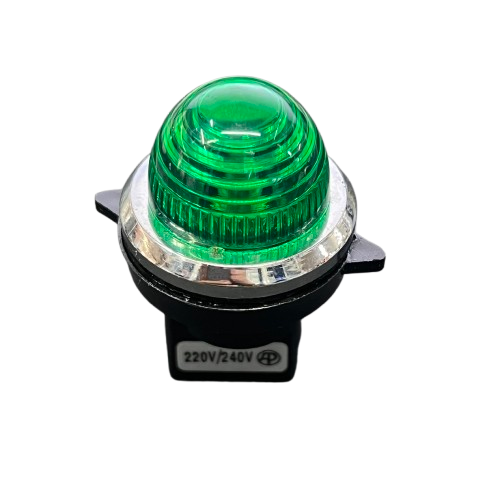 Auspicious Pilot Lamp 30mm 220V GREEN