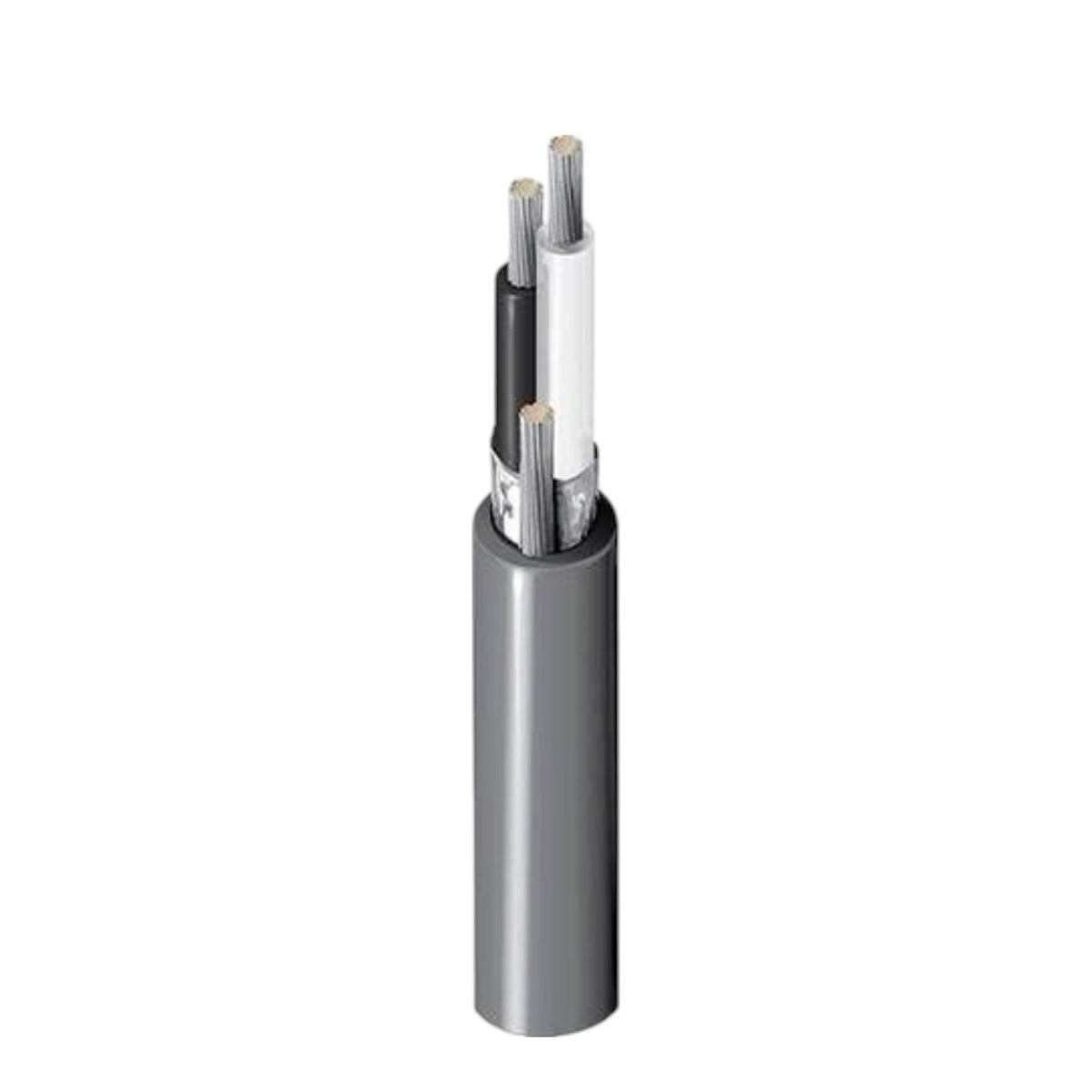 Belden Shielded Data Cable 2 Pairs 4 Cores 24AWG 0.25 mm² 30 m Silver Sheath Polyvinyl Chloride 8719