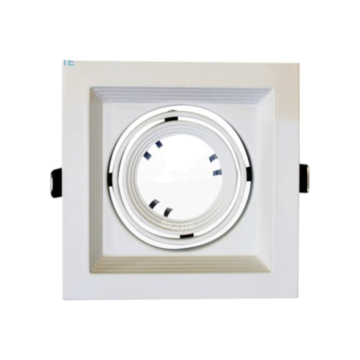 Biglite Recessed MR16 Fixture All White Available in 1, 2 or 3 Lights MR16R-WH