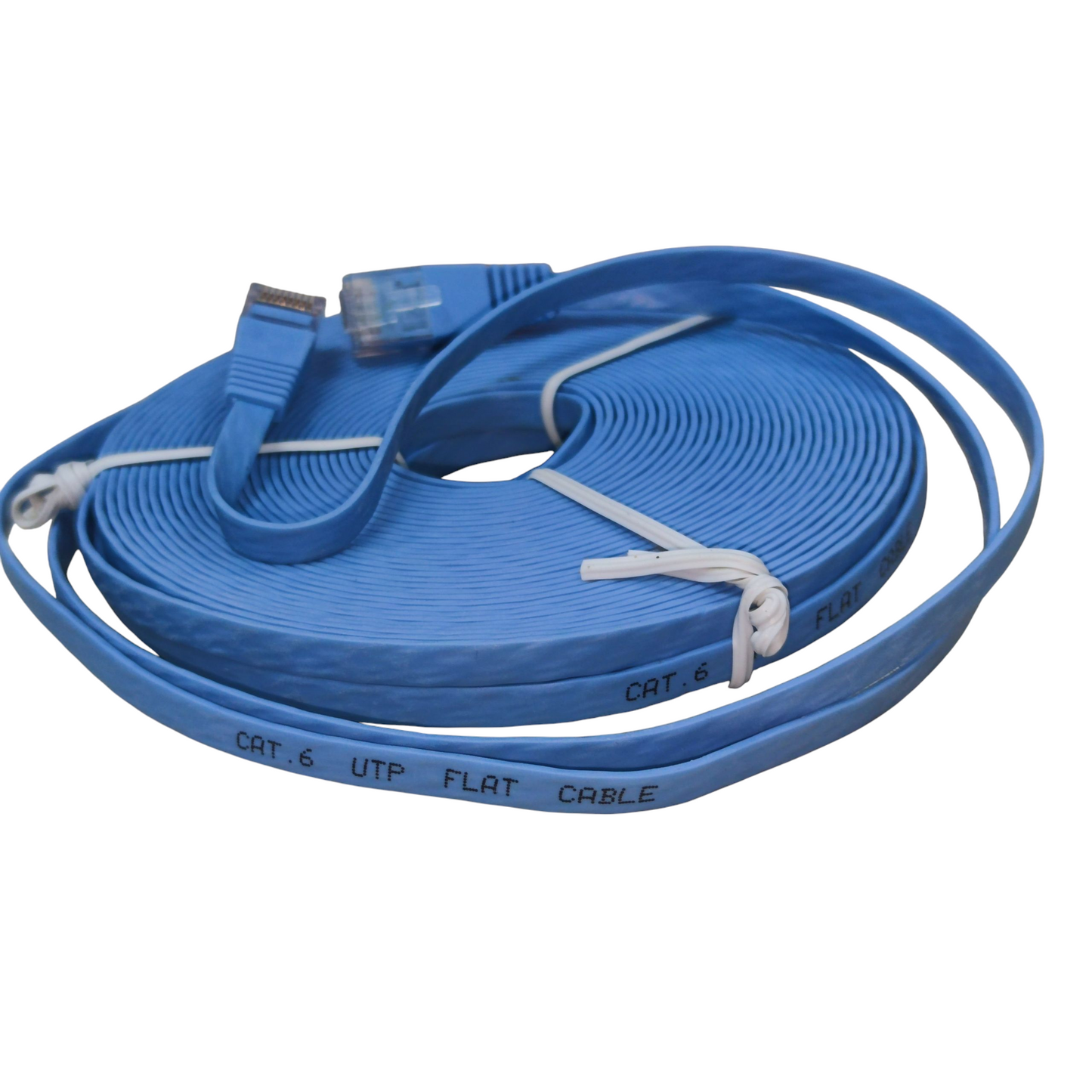 CAT6 UTP Patch Cords 15 Meters Ethernet Cable, LAN Cable, Flat Type Cable, CAT 6 Patch Cables