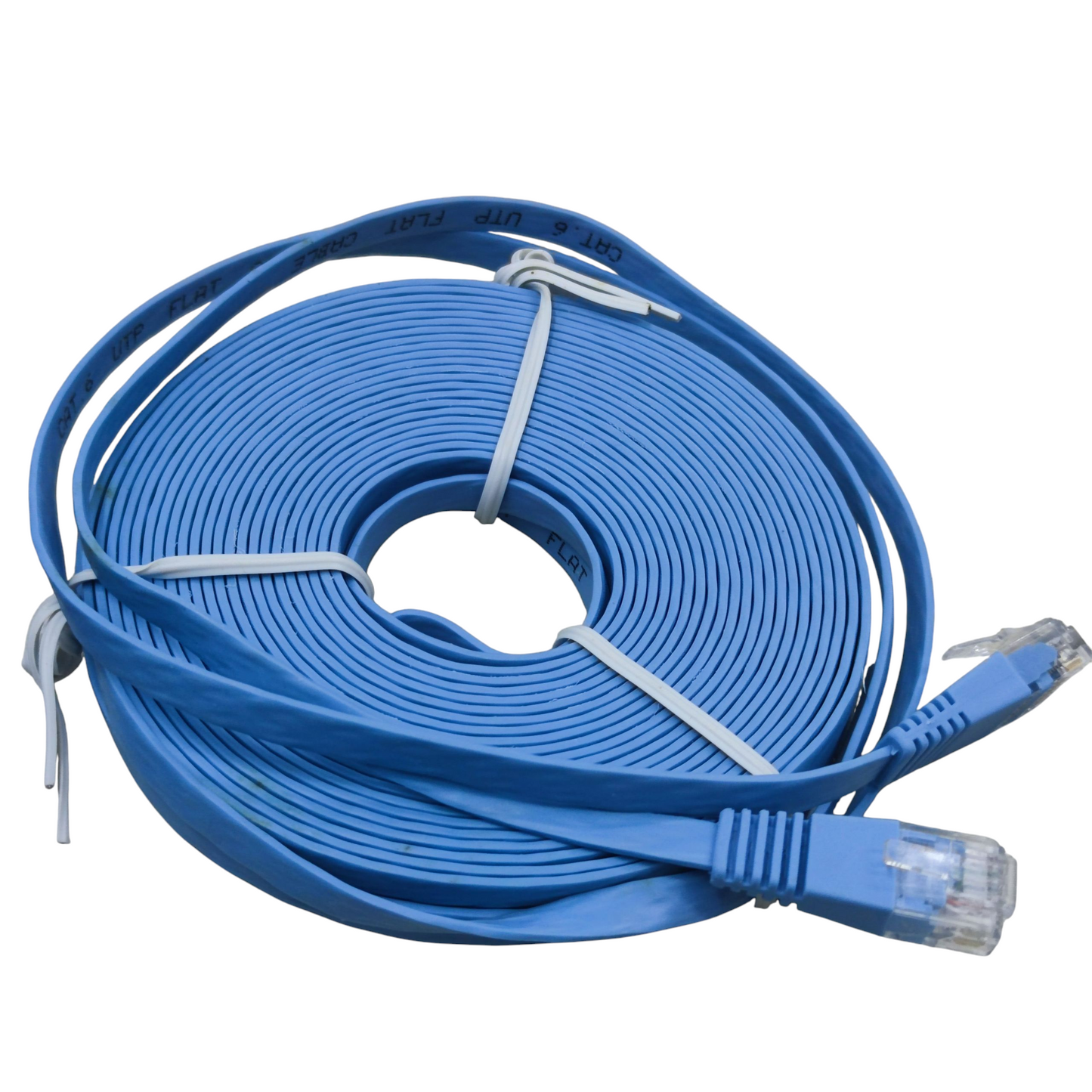 CAT6 UTP Patch Cords 10 Meters Ethernet Cable, LAN Cable, Flat Type Cable