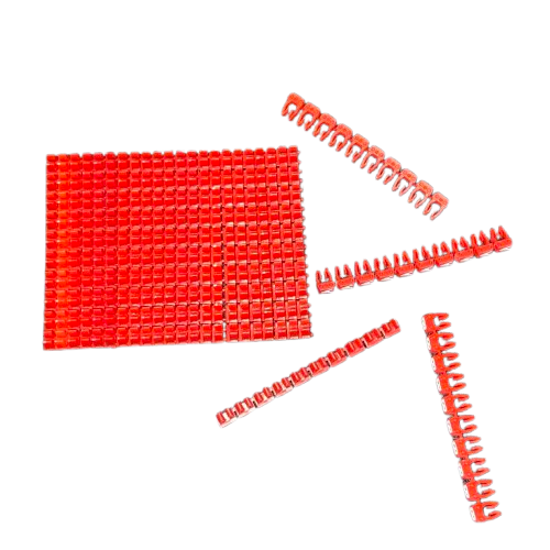 Cable Marker Clip On Type A-Z 2.0-3.2mm Red 260PC KCM-1.5MM(A-Z)R