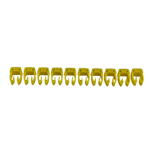Cable Marker Clip On Type A-Z 3.0-4.0mm Yellow 260PC