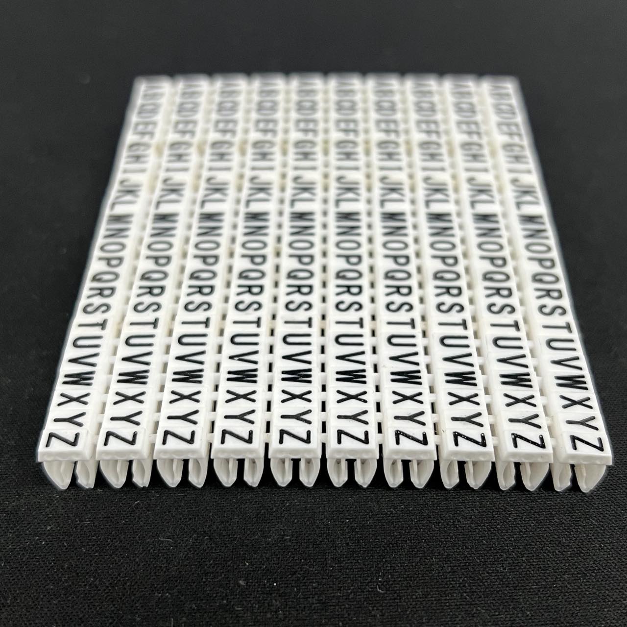 Cable Marker Clip On Type A-Z 4.0-5.5mm White 260PC