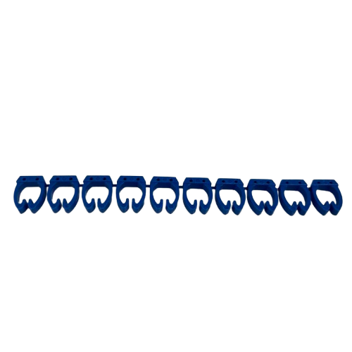 Cable Marker Clip On Type AZ 5.5-7.5mm Blue 260PC