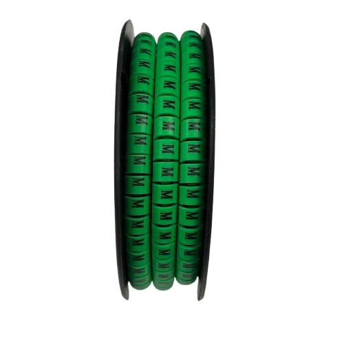Cable (M) Marker 5.0mm to 7.2mm EC-3G 350pcs Green