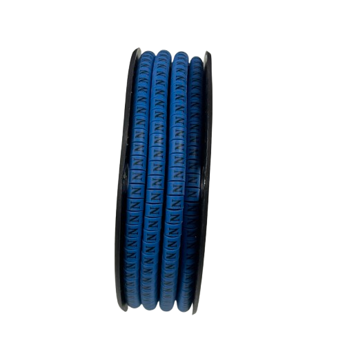 Cable (N) Marker 2.6mm to 4.2mm 1000pcs Blue EC-1B
