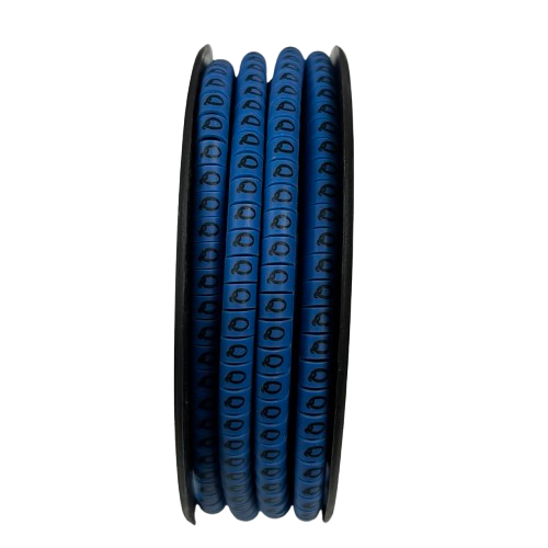 Cable (Q) Marker 2.6mm to 4.2mm 1000pcs Blue EC-1B