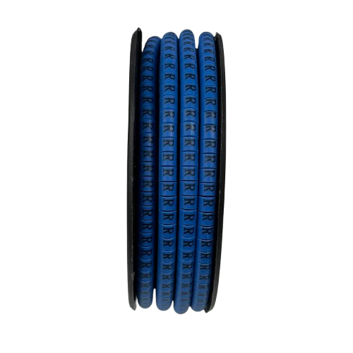 Cable (R) Marker 2.6mm to 4.2mm 1000pcs Blue EC-1B