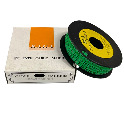 Cable (R) Marker 5.0mm to 7.2mm EC-3G 350pcs Green