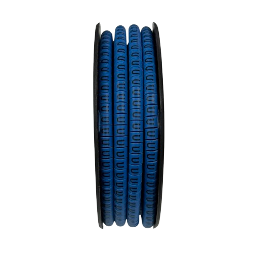 Cable (U) Marker 2.6mm to 4.2mm 1000pcs Blue EC-1B