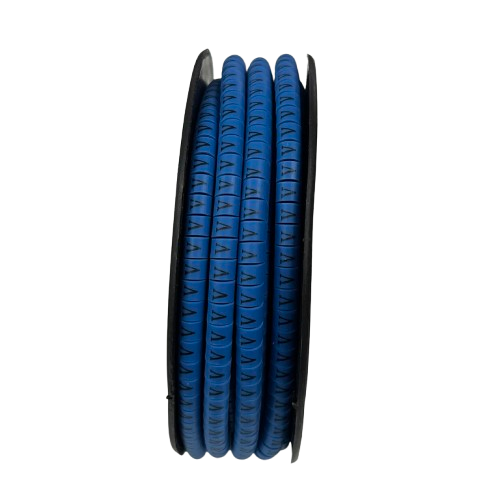 Cable (V) Marker 2.6mm to 4.2mm 1000pcs Blue EC-1B