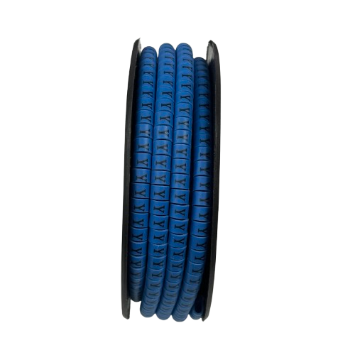Cable (Y) Marker 2.6mm to 4.2mm 1000pcs Blue EC-1B