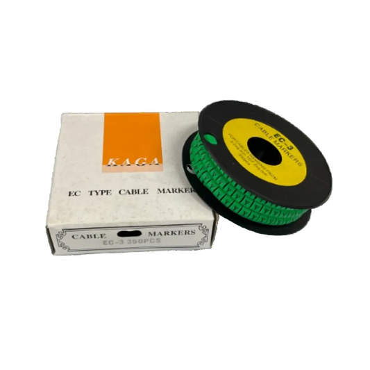 Cable (Y) Marker 5.0mm to 7.2mm EC-3G 350pcs Green Wire Tagging