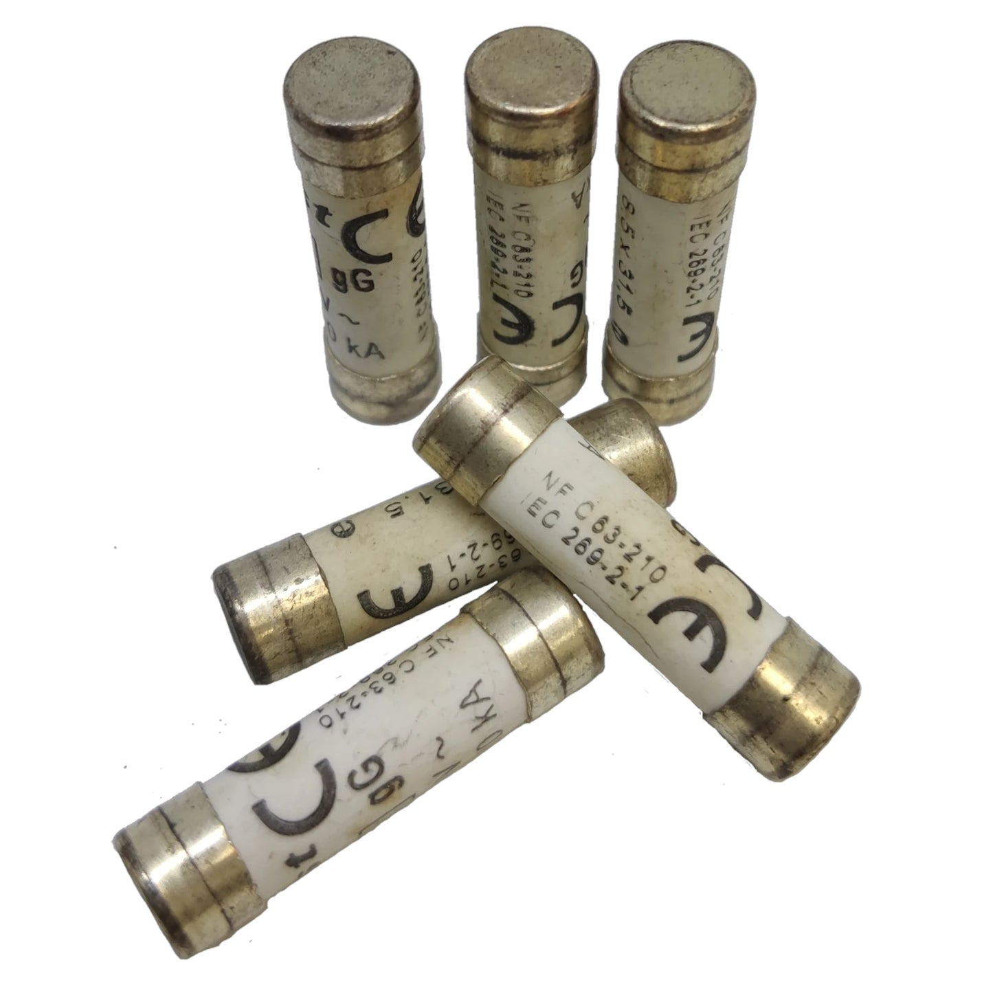 Ceramic Fuse 2A 400V 8x31mm