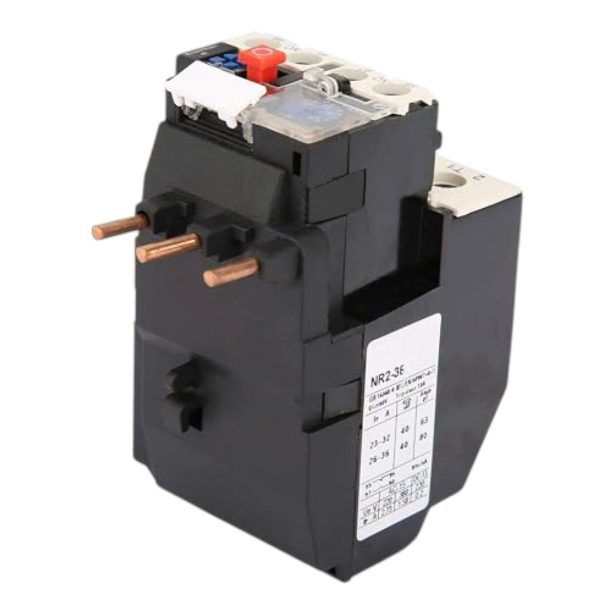 Chint NR2-36 Overload Relay for NC1-3210 NC1-3201 23-36A I Electx Electrical Supply