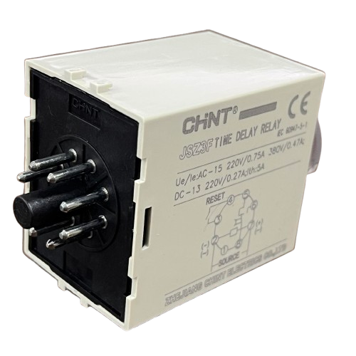 Chint Time Delay Relay JSZ3F 110VAC 8 Pins