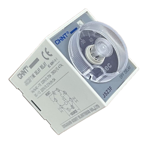 Chint Time Delay Relay 0-60 Secs 110V AC JSZ3F 60Secs 110VAC 8 Pins