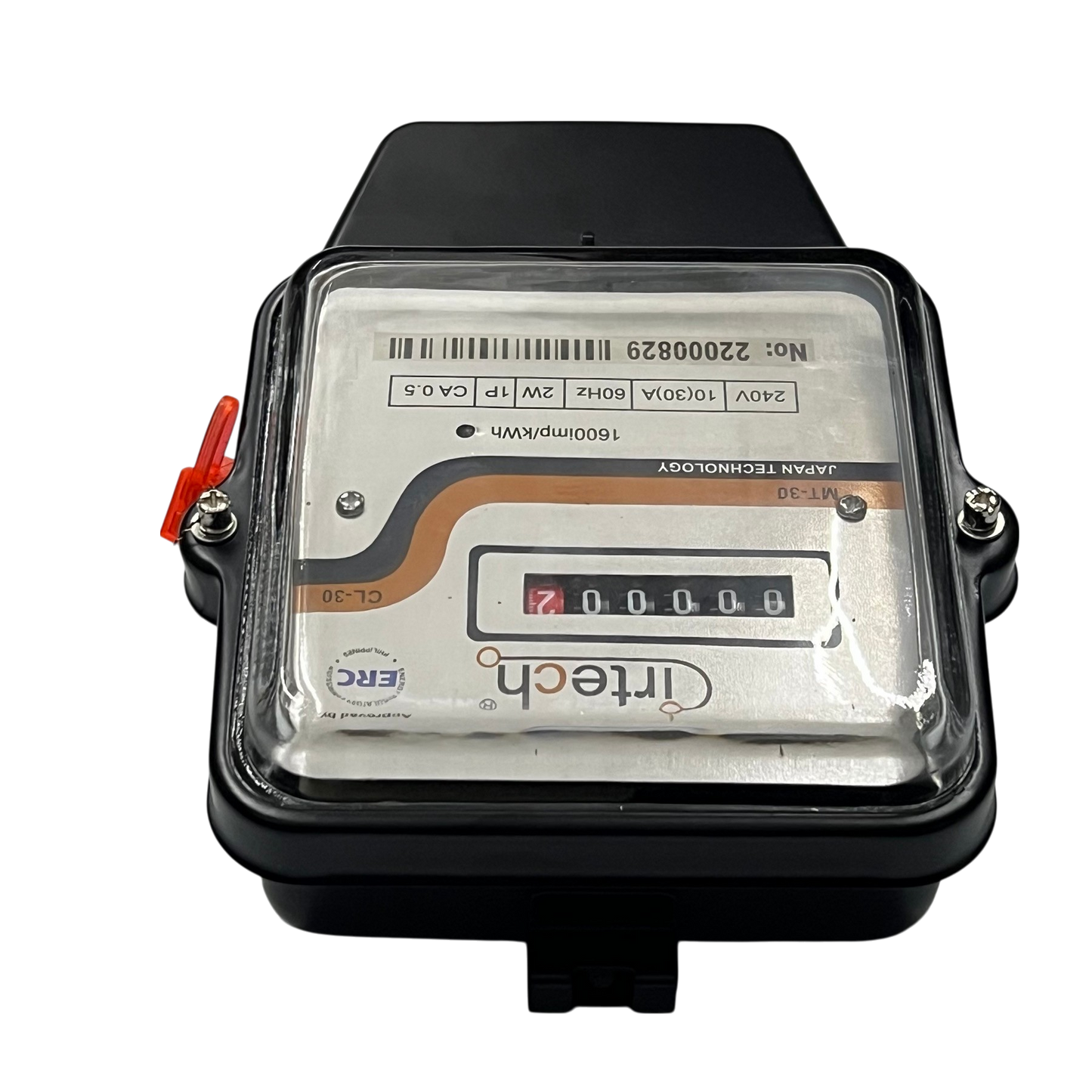 Cirtech KWH Meter 10(30A) 2W Single Phase, Submeter 2 Wire Single Phase Analog
