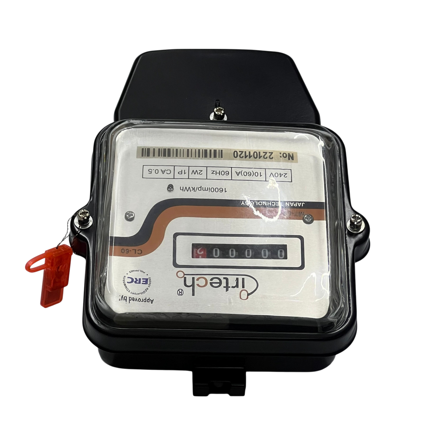 Cirtech KWH Meter 60A 2W Single Phase Submeter 2 Wire Single Phase Analog