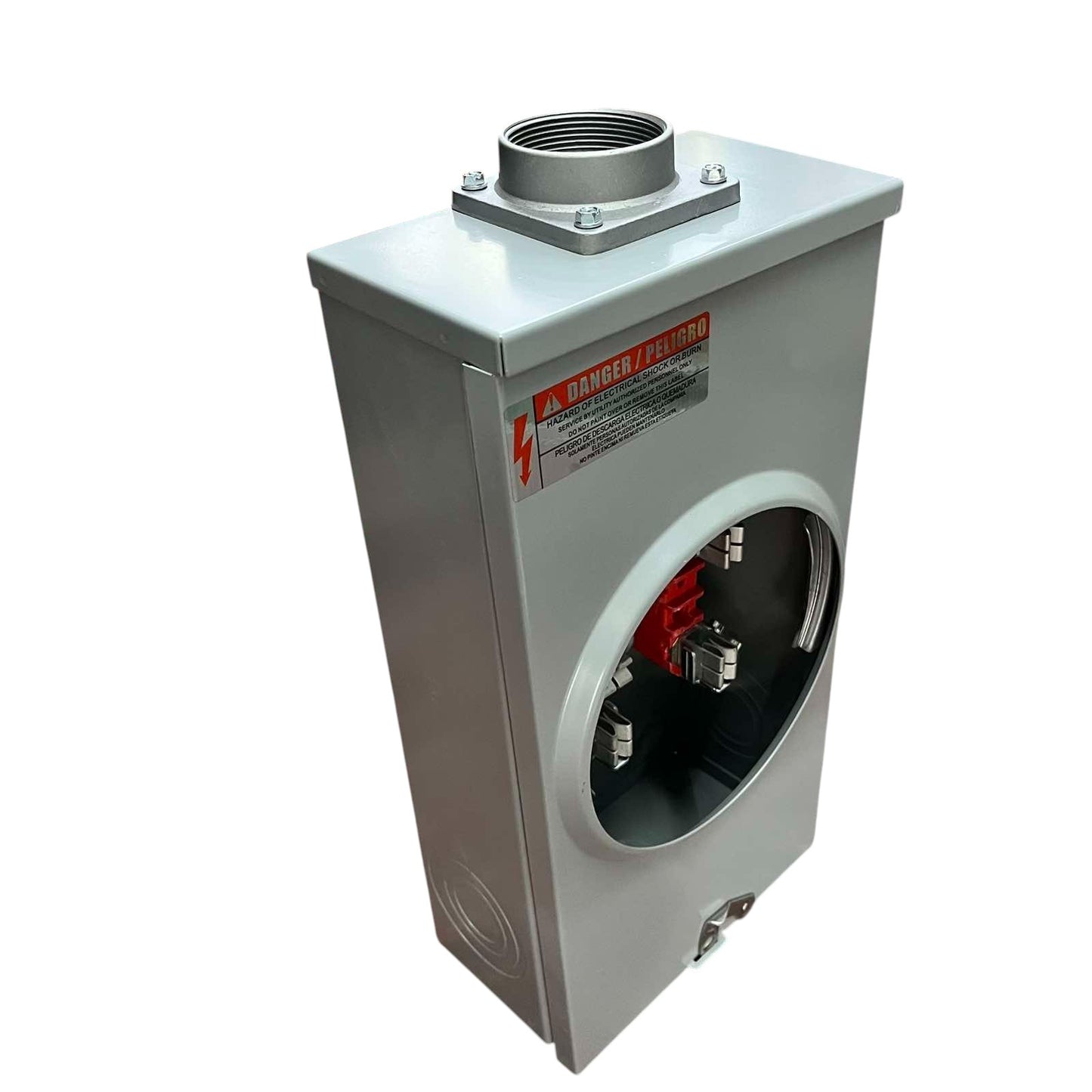 Cirtech Rectangular Meter Base 2 Inch Hub 5 Jaws Max 200A KWH Meter Base Electx Electrical Supply 4