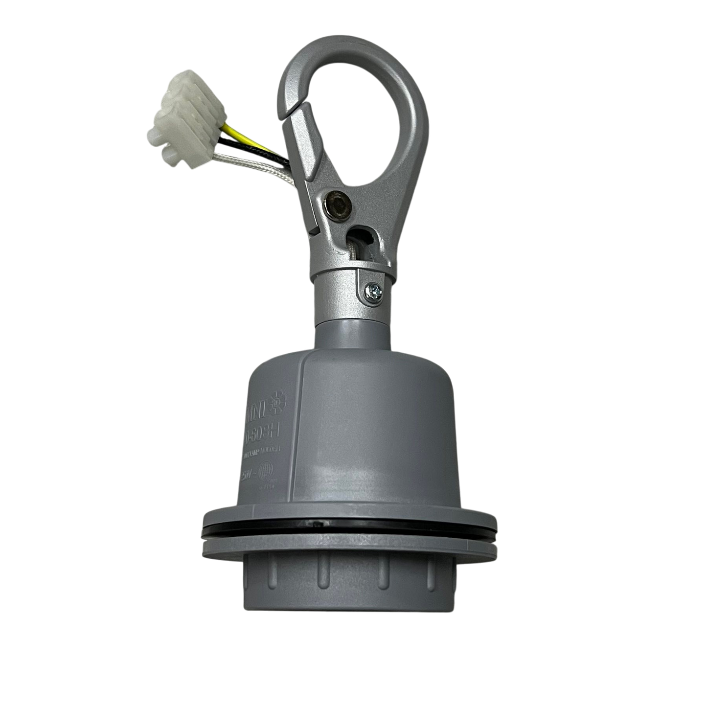 Omni Heavy Duty Lamp Holder E40, Outdoor E40 Socket Straight Lamp Holder with Hook