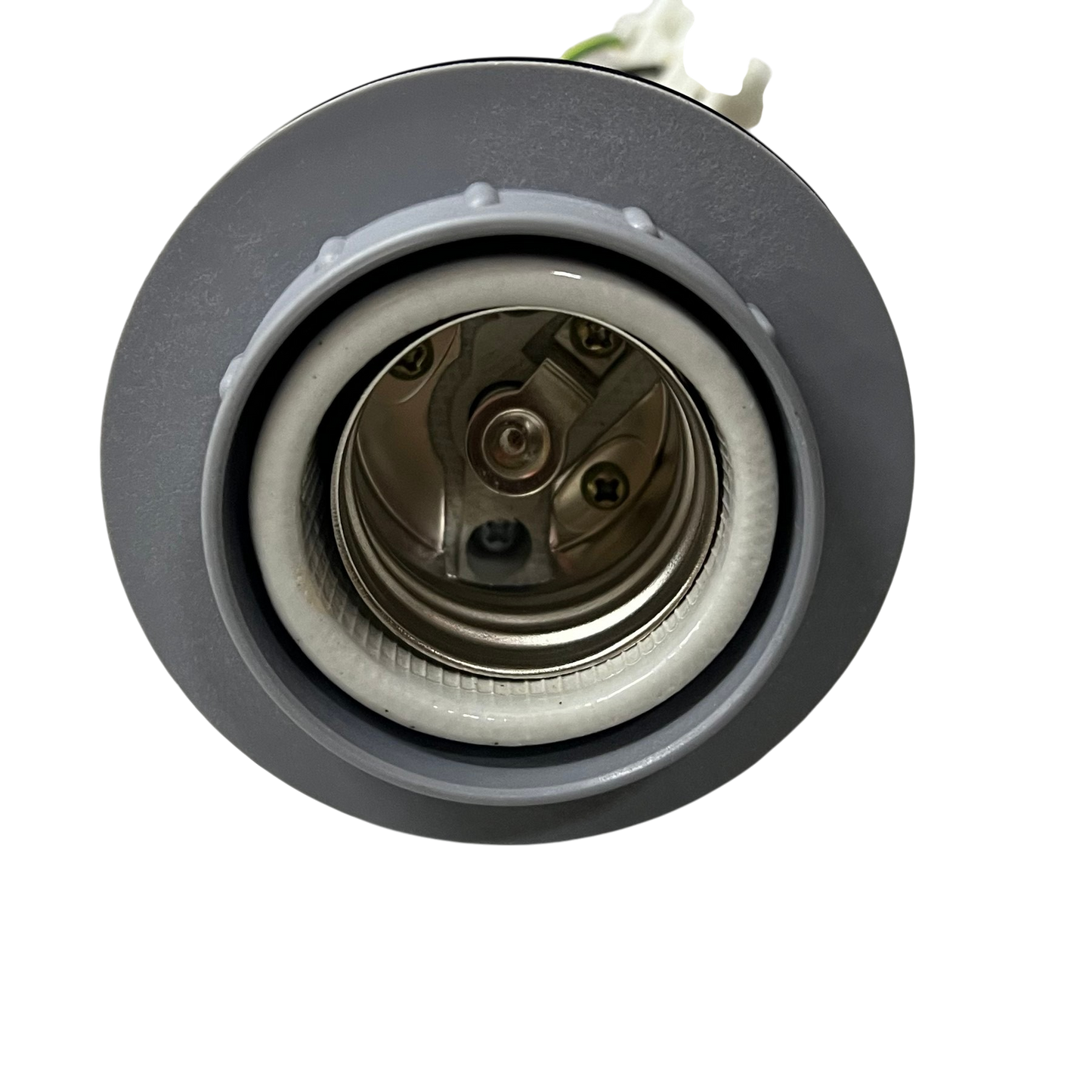 Omni Heavy Duty Lamp Holder E40, Outdoor E40 Socket Straight Lamp Holder with Hook