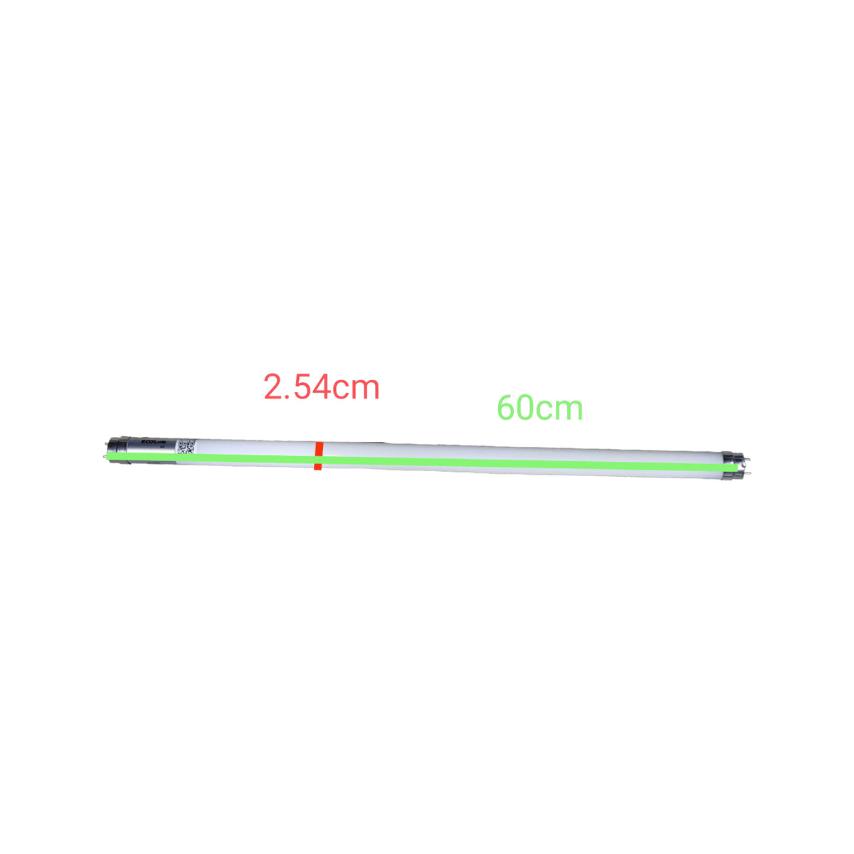 Ecolum 9W LED T-8 Fluorescent Tube Daylight Single Ended 220V CFS01T8DL09 Electx Electrical Supply