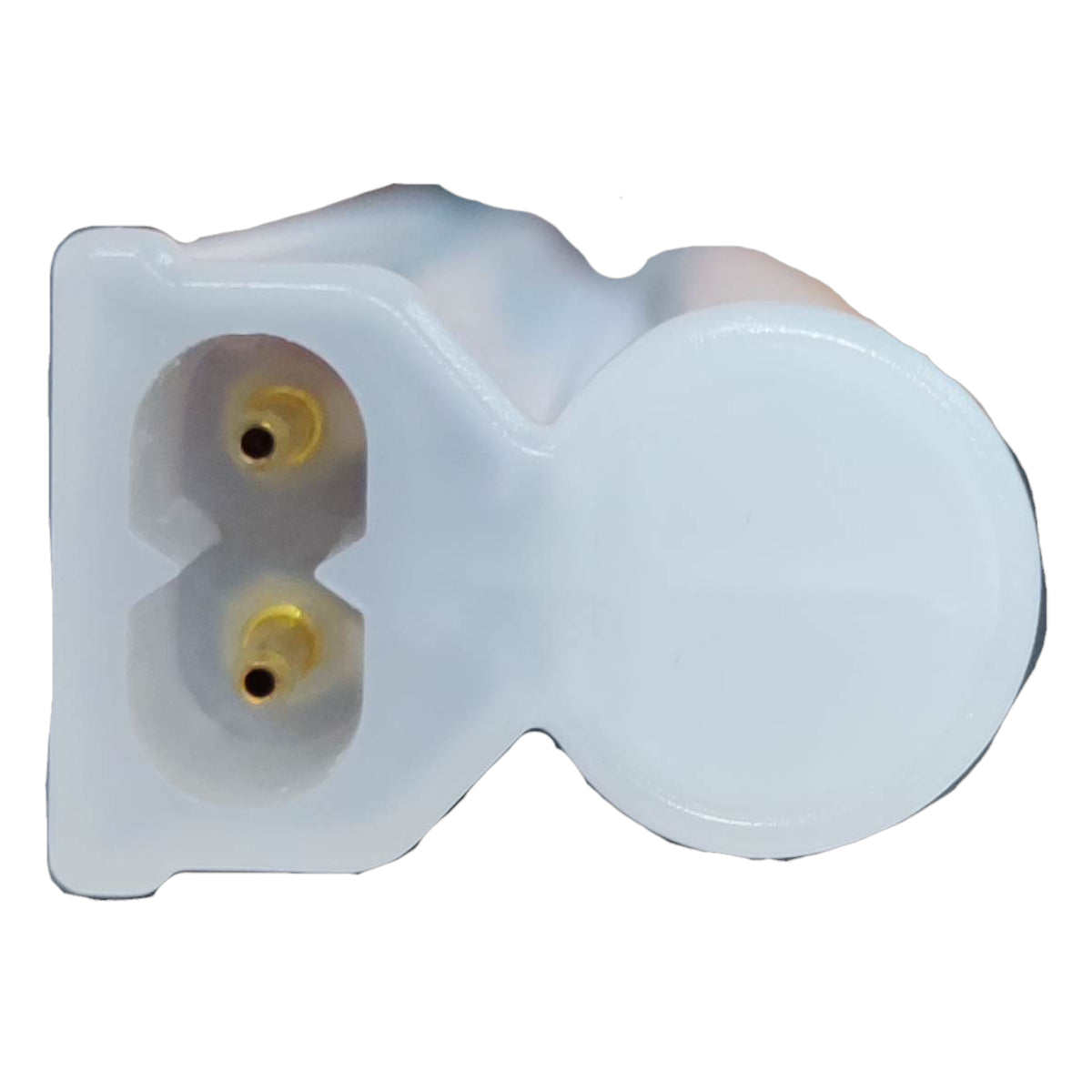 White plastic component with yellow screws on a white background Firefly 8W T-5 LED Batten 220V 575mm Daylight 6500K EBTST5DL308 Electx Electrical Supply