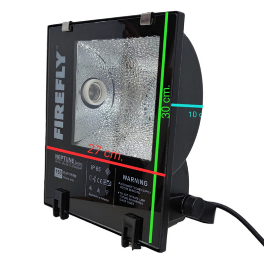Firefly 150W Metal Halide Flood Light Fixture 220V with Lamp FLHI111/S/150/FHIMH150DL/T