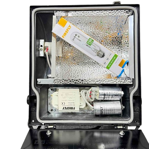 Firefly 150W Metal Halide Flood Light Fixture 220V Outdoor with E27 Lamp
