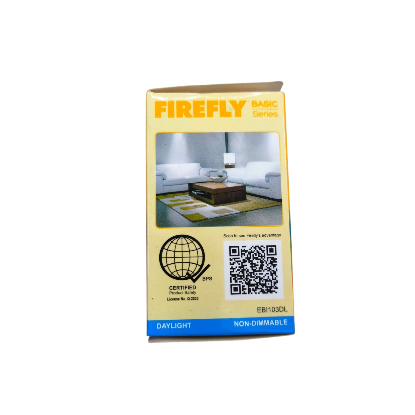 Firefly 3W LED Bulb E27 220V 6500K Daylight EBI103DL