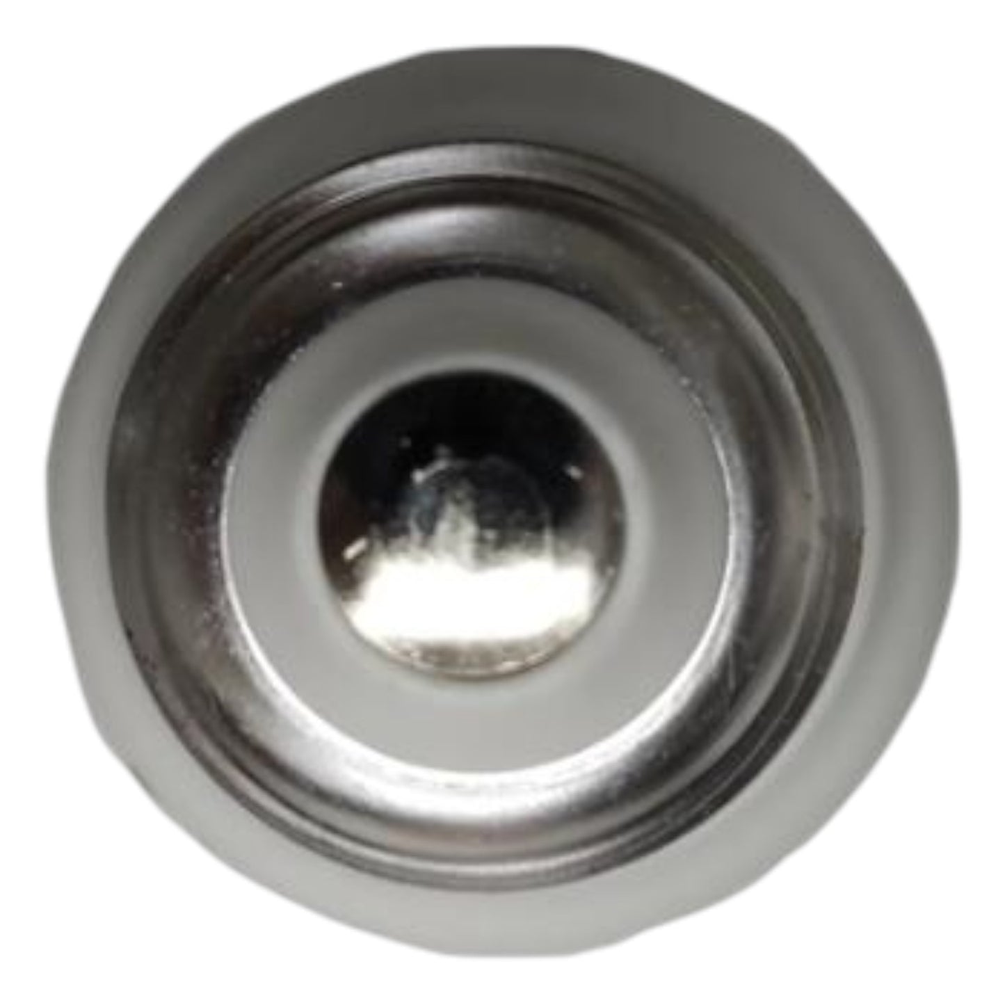 Metallic button on a white background Firefly 7W Warm White 3000K CFL E27 220V 2U XEU22-7WWW Electx Electrical SUpply 1