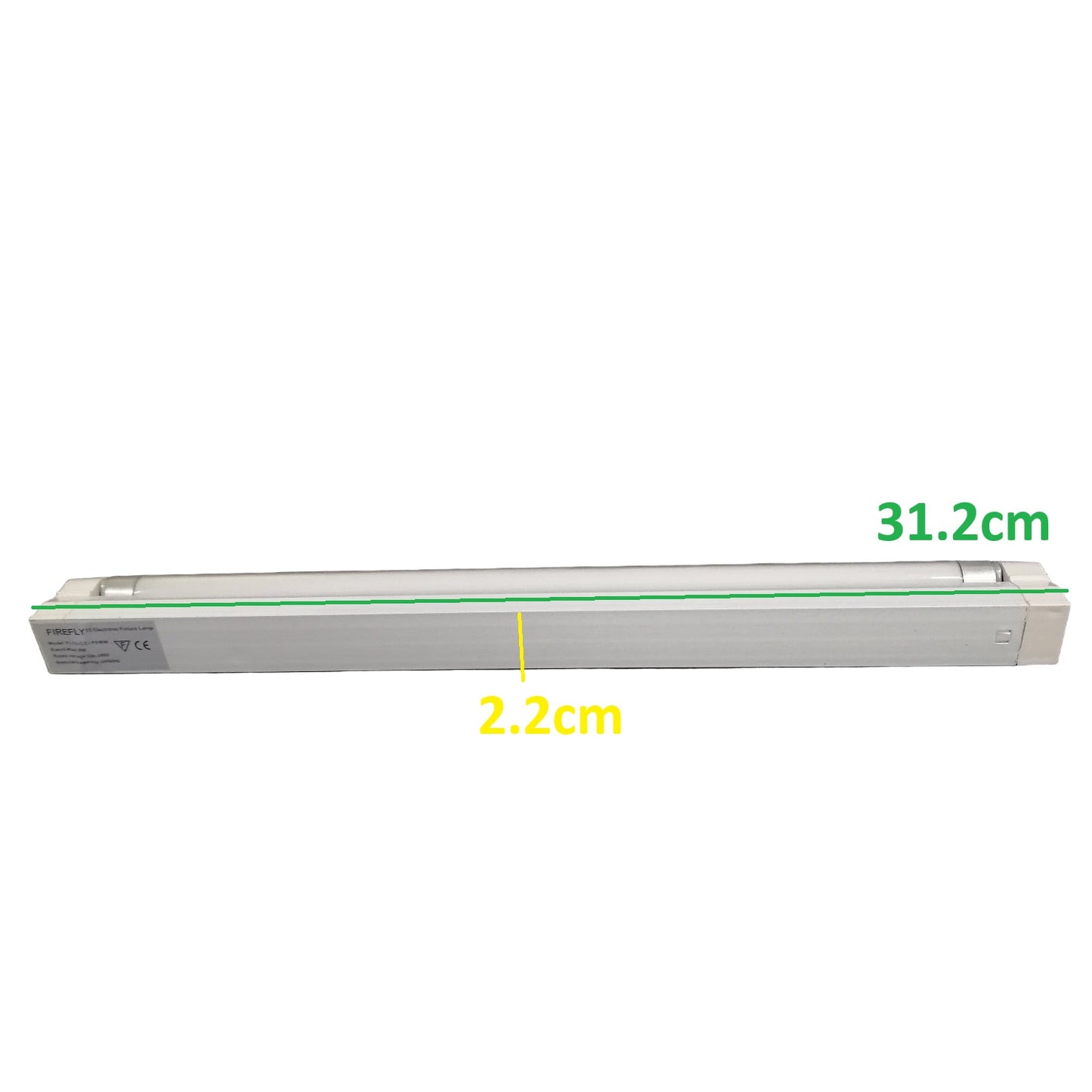 Firefly_8W_T-5_Fluorescent_Tube_Warm_White_with_Fixture_220V_T5_Fluorescent_Lamp_8_Watts_Warm_White_with_Electronic_Fixture_220V_Electx__with_Dimension