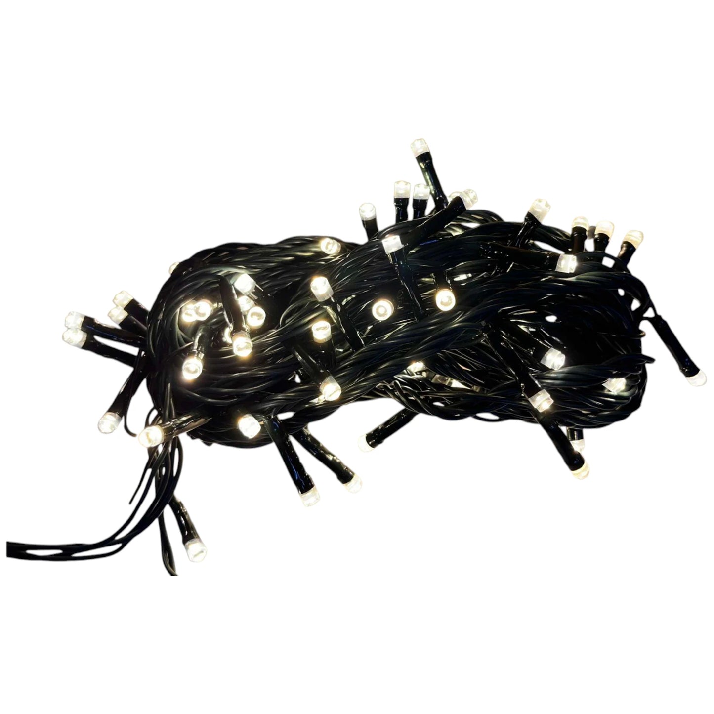 Firefly LED Christmas Light 100 LED Bulbs String Light Green Wire Steady Warm White 3000K 7 Meters 7W 220V Indoor Only Firefly FXL1110020WW