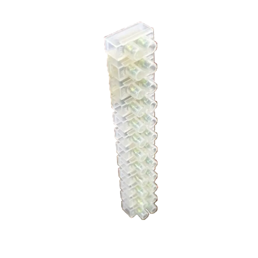 Grippes 10A 12 Pair PVC Terminal Block (4Pcs)
