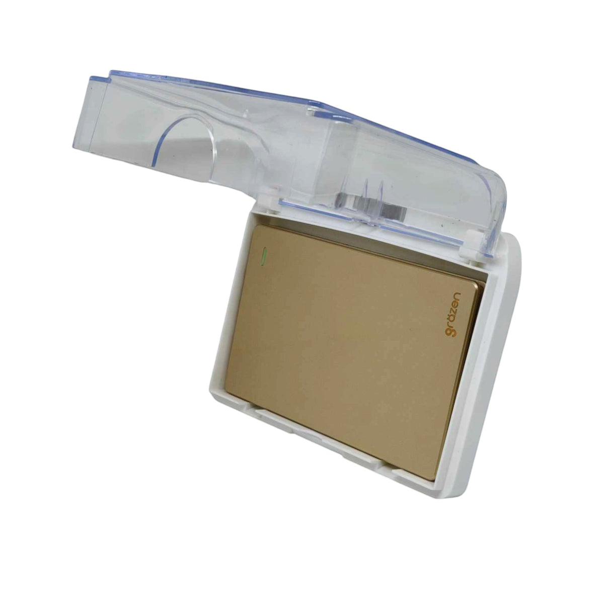 Grazen Weatherproof Cover with 1 Gang 3 Way Switch 16A 220V WC-019-W+GW-002
