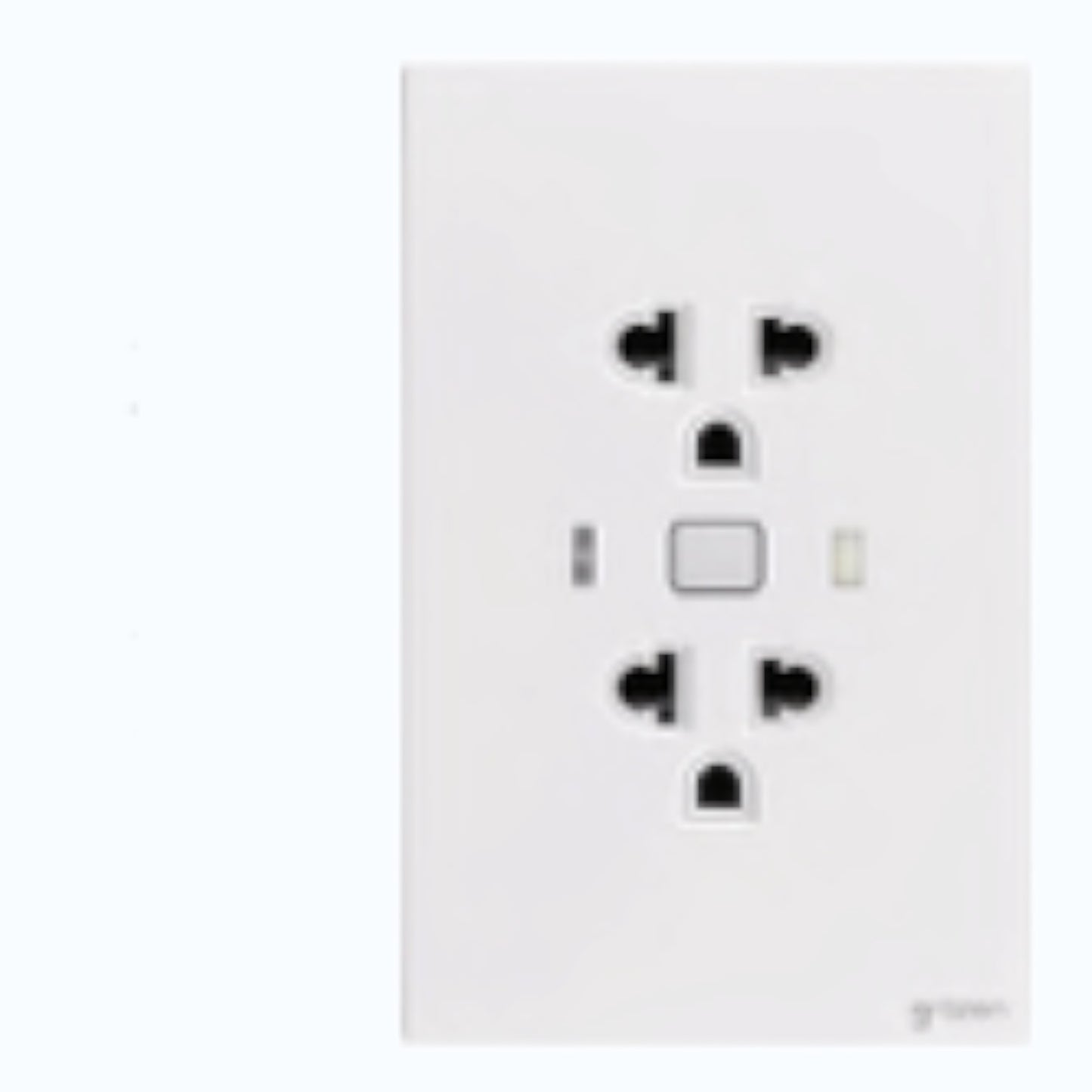 Grazen Duplex GFCI Outlet 20A 250V 6mA sensitivity 11ms response time