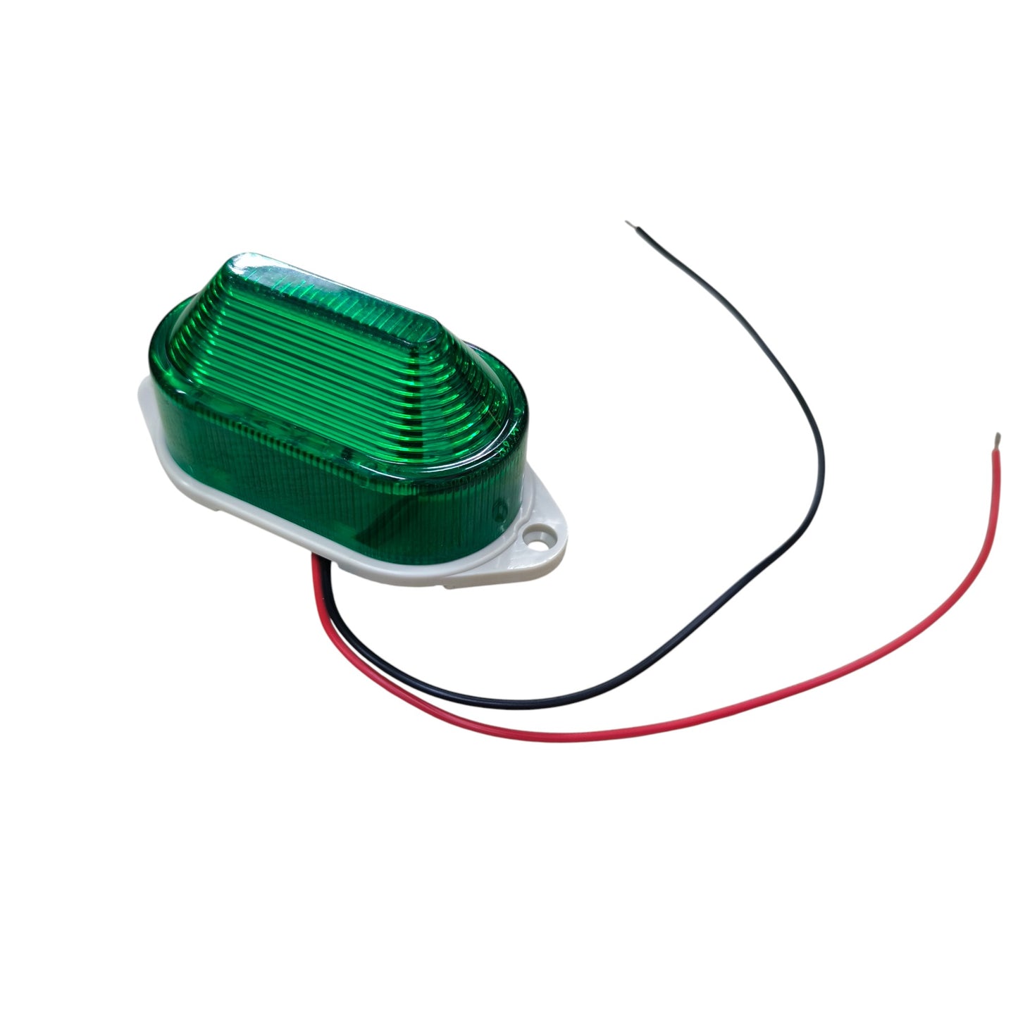 Green LED Warning Light 24V DC, Blinker Blinking Light, Industrial Warning Lamp