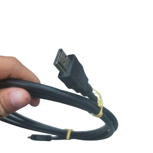 Grippes HDMI Cable Male to Male Durable and Reliable Audio/Video Cable 2 Meters Black