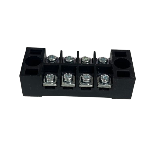 Grippes 15A 4 Pole Terminal Block 600V (4pcs)
