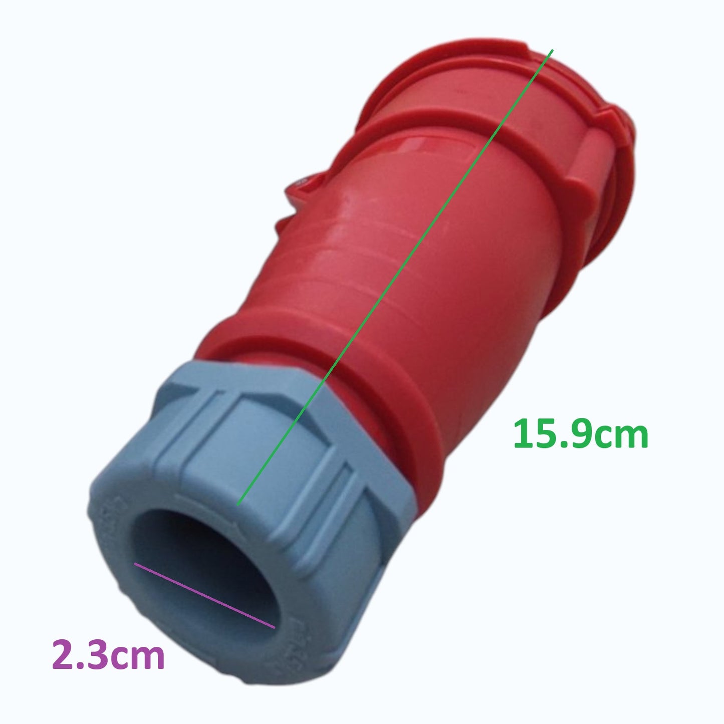 Grippes 16A 3P+N+E 220V-415V Industrial Outlet Connector Industrial Coupler Female Connector IP44 Weatherproof