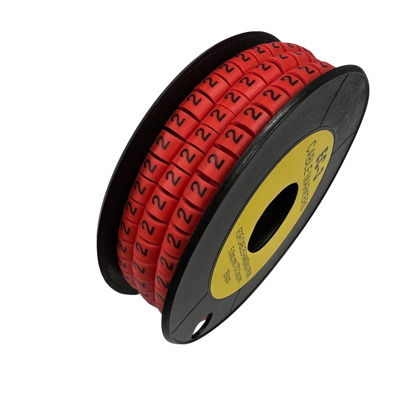 Grippes (2) Cable Marker Red 5.0mm to 7.2mm 350pcs EC-3R(2)